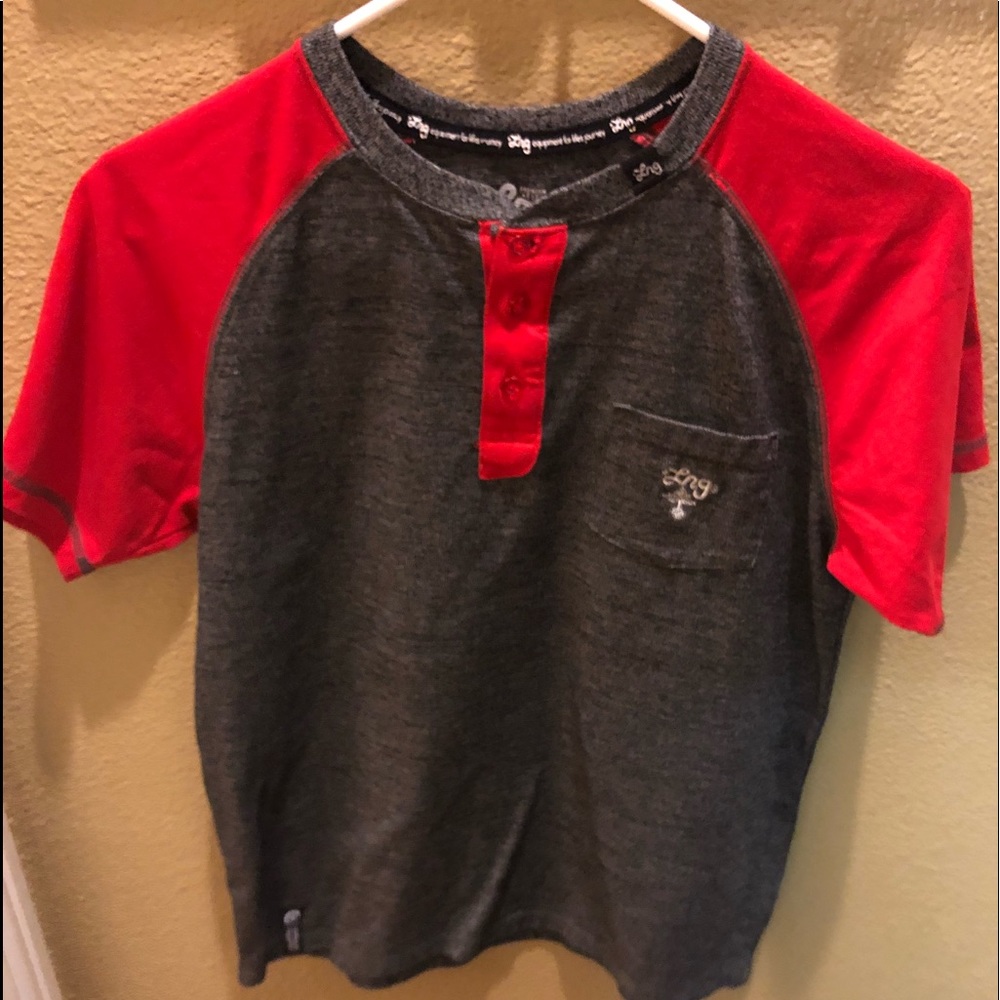🍁New youth boys LRG brand shirt size large